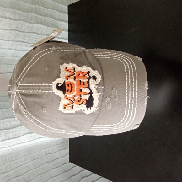 HALLOWEEN MOMSTER VINTAGE STYLE HAT / CAP - Picture 1 of 8